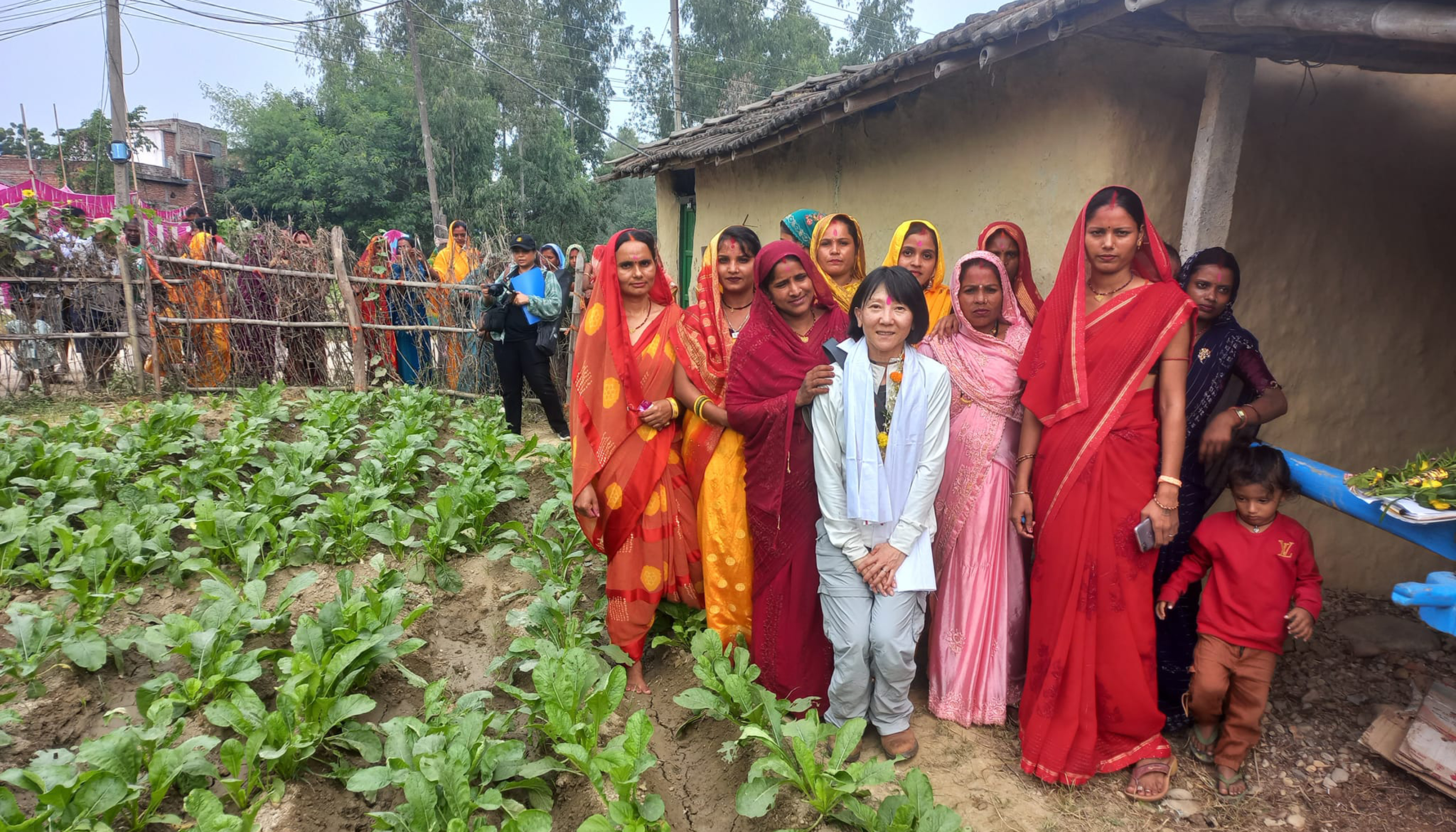 World Bank TTL Visit to Nutrition Group in Dhanusha Cluster